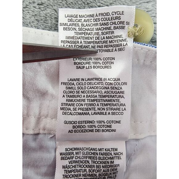 Columbia PFG Solar Fade Shorts Size 8 Stormy Blue Fishing Outdoors 4" Inseam - Picture 7 of 14